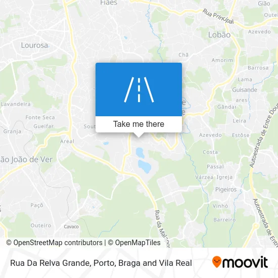 Rua Da Relva Grande map