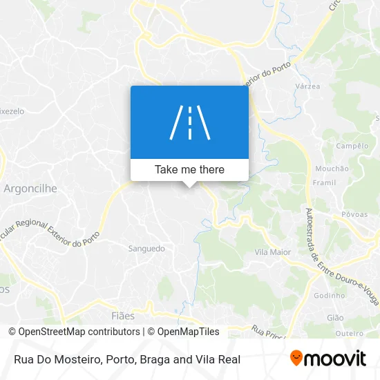 Rua Do Mosteiro map