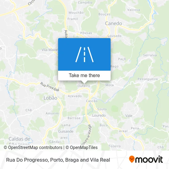 Rua Do Progresso map
