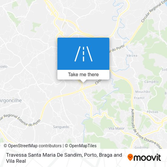 Travessa Santa Maria De Sandim map