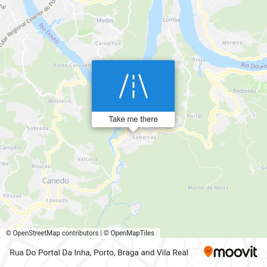 Rua Do Portal Da Inha mapa