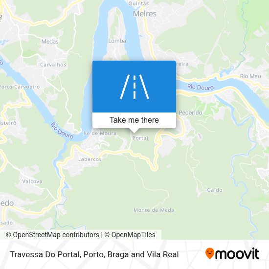 Travessa Do Portal map