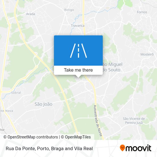 Rua Da Ponte mapa