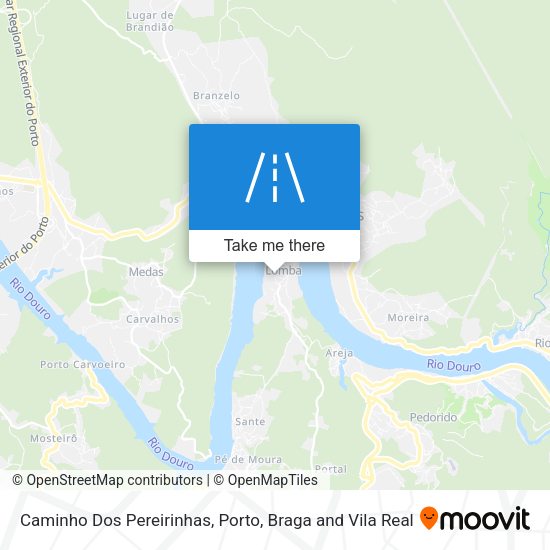 Caminho Dos Pereirinhas map
