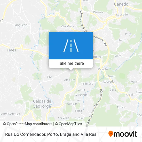 Rua Do Comendador map