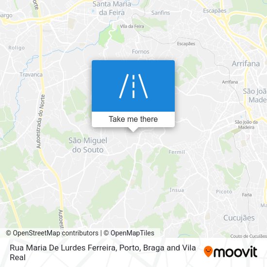Rua Maria De Lurdes Ferreira map