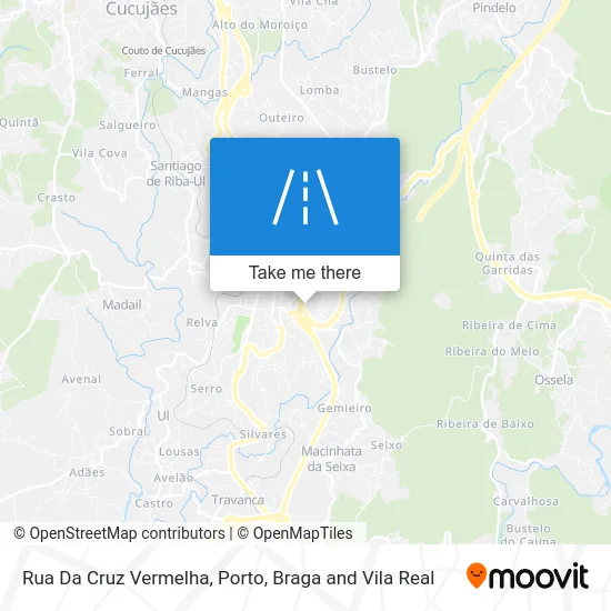 Rua Da Cruz Vermelha map