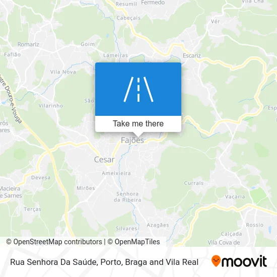 Rua Senhora Da Saúde map