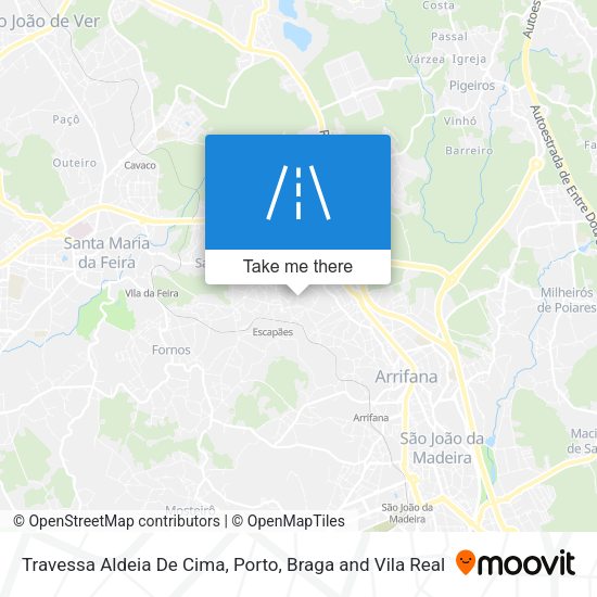 Travessa Aldeia De Cima map