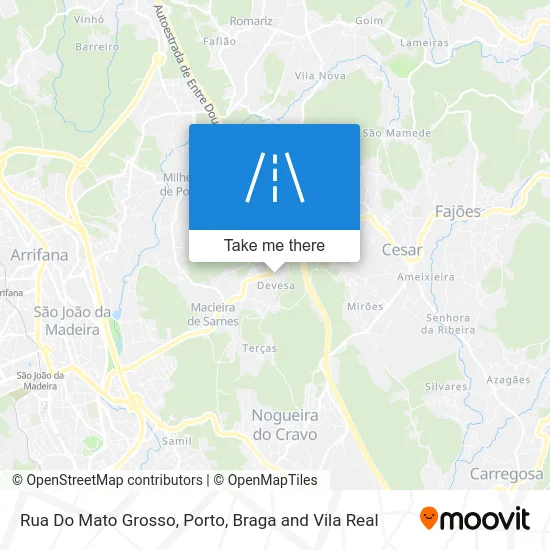 Rua Do Mato Grosso map