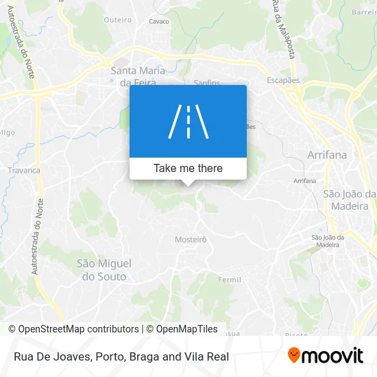 Rua De Joaves map