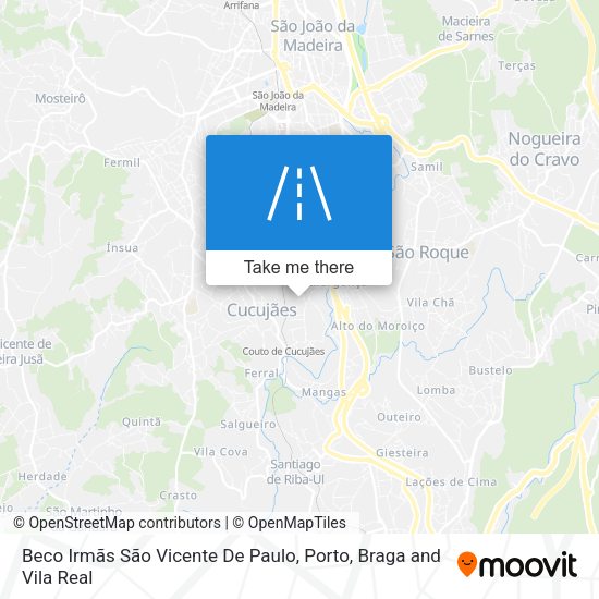Beco Irmãs São Vicente De Paulo map