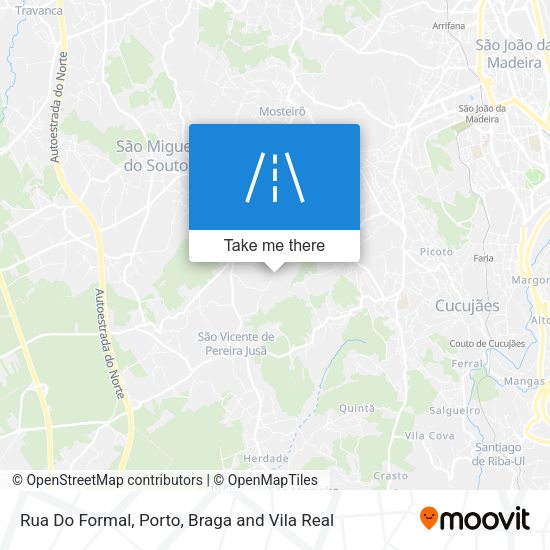 Rua Do Formal mapa