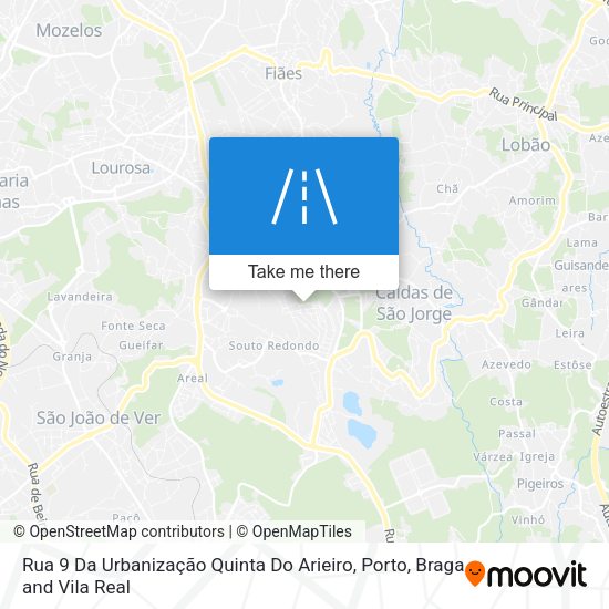 Rua 9 Da Urbanização Quinta Do Arieiro map