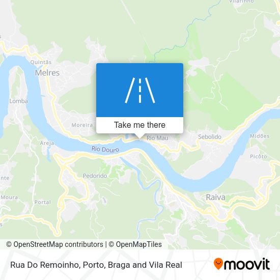 Rua Do Remoinho mapa