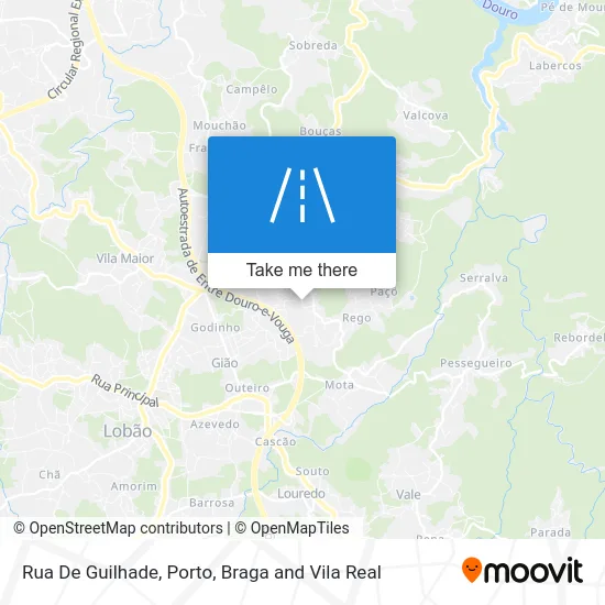 Rua De Guilhade map