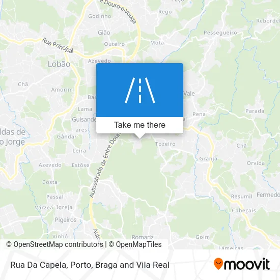 Rua Da Capela map