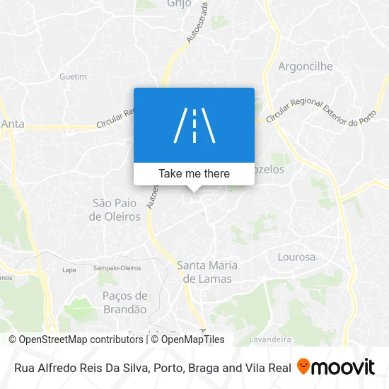 Rua Alfredo Reis Da Silva map