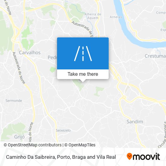 Caminho Da Saibreira map