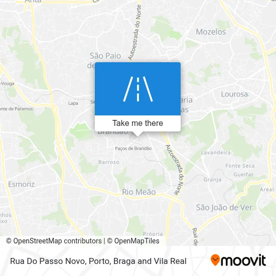 Rua Do Passo Novo map