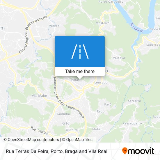 Rua Terras Da Feira map
