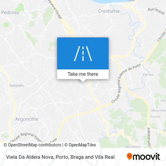 Viela Da Aldeia Nova mapa