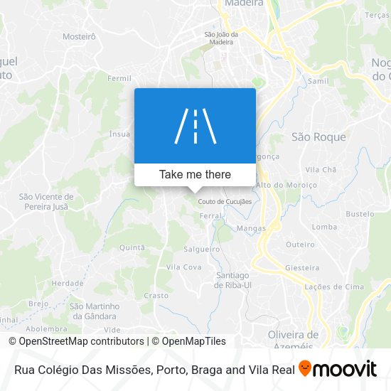 Rua Colégio Das Missões mapa