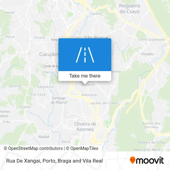 Rua De Xangai map