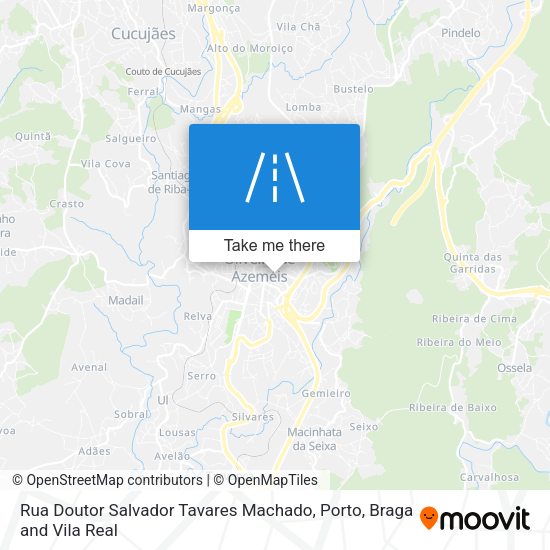 Rua Doutor Salvador Tavares Machado map
