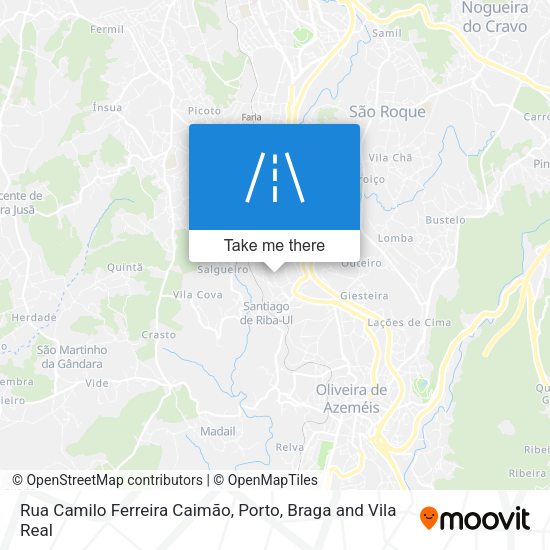 Rua Camilo Ferreira Caimão map