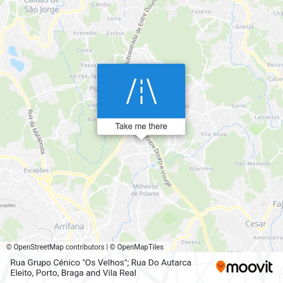 Rua Grupo Cénico "Os Velhos"; Rua Do Autarca Eleito map