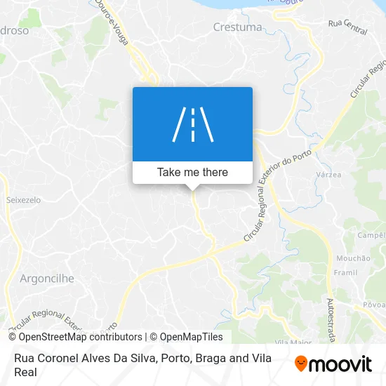 Rua Coronel Alves Da Silva map