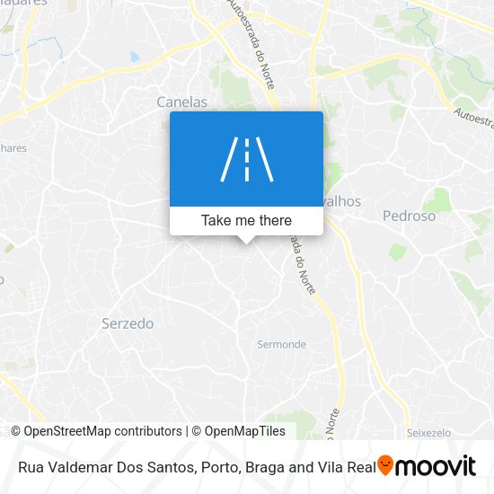Rua Valdemar Dos Santos map