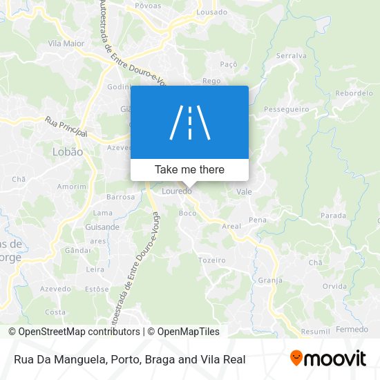 Rua Da Manguela map