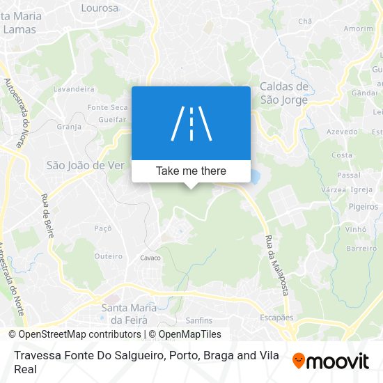 Travessa Fonte Do Salgueiro mapa