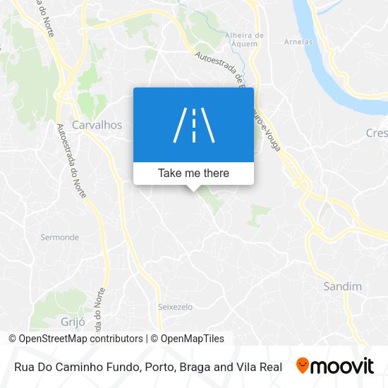Rua Do Caminho Fundo mapa