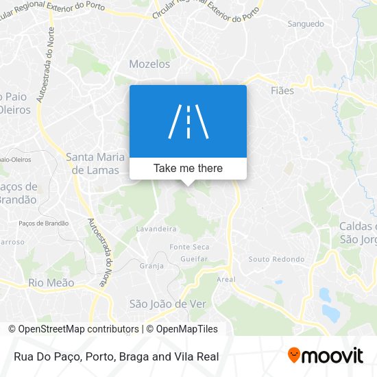 Rua Do Paço mapa