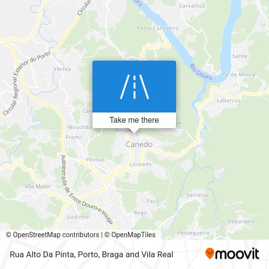 Rua Alto Da Pinta map