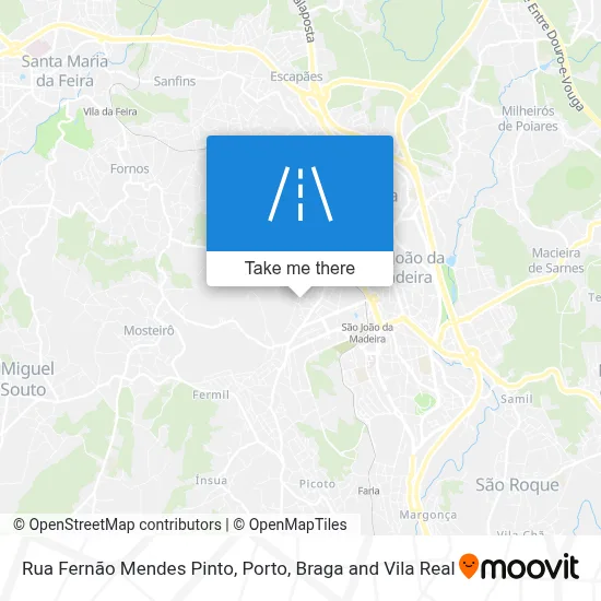 Rua Fernão Mendes Pinto map