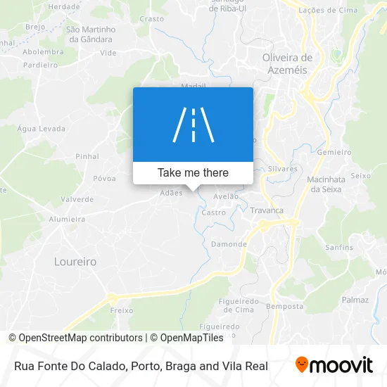 Rua Fonte Do Calado map