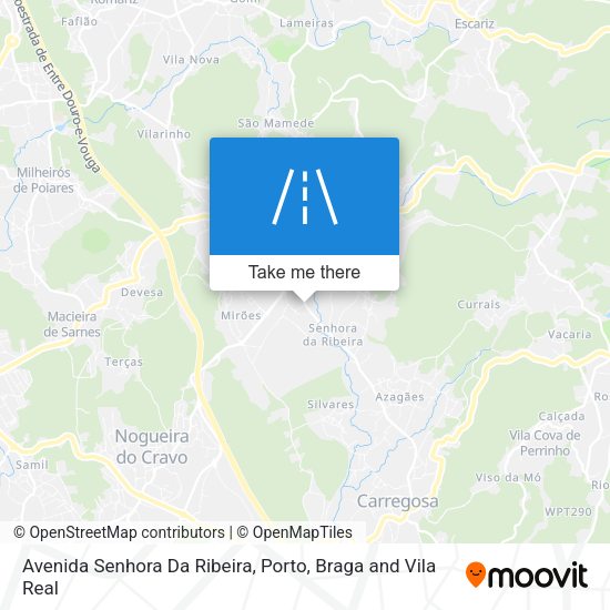 Avenida Senhora Da Ribeira map