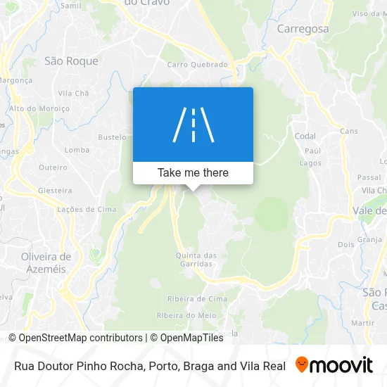 Rua Doutor Pinho Rocha map