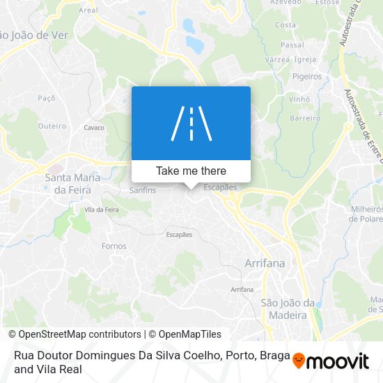 Rua Doutor Domingues Da Silva Coelho mapa