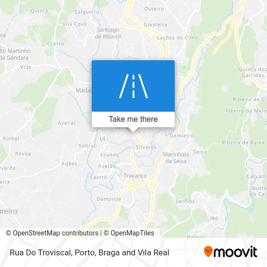 Rua Do Troviscal map
