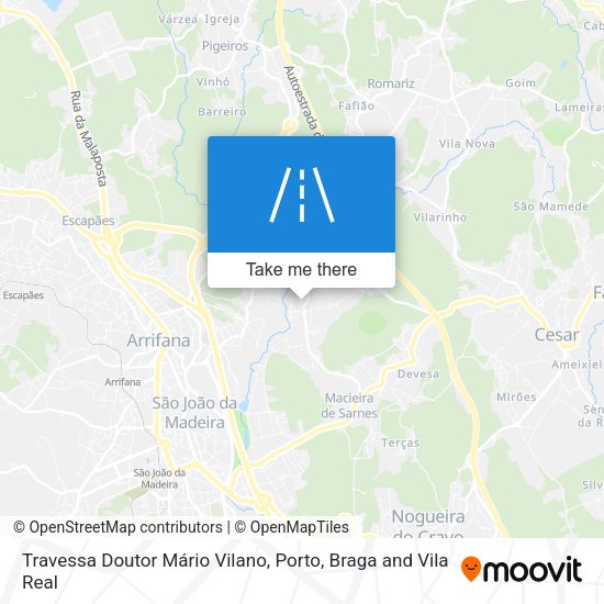 Travessa Doutor Mário Vilano map