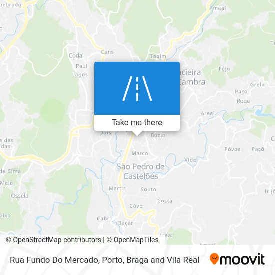 Rua Fundo Do Mercado map