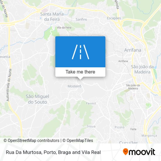 Rua Da Murtosa map