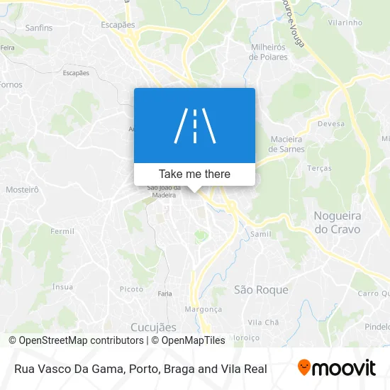 Rua Vasco Da Gama map