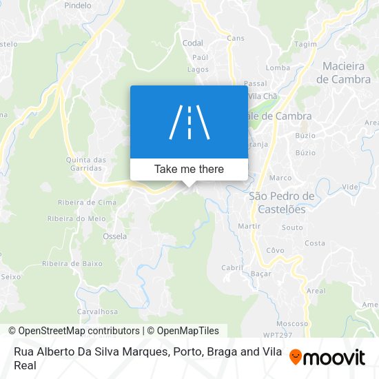 Rua Alberto Da Silva Marques mapa