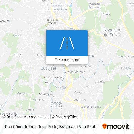 Rua Cândido Dos Reis map